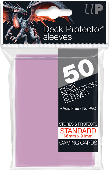 Ultra Pro PRO-Gloss 50ct Standard Deck Protector Sleeves (Lot of 2) - Miraj Trading