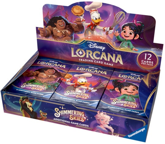 Disney Lorcana Shimmering Skies Booster Box - Miraj Trading