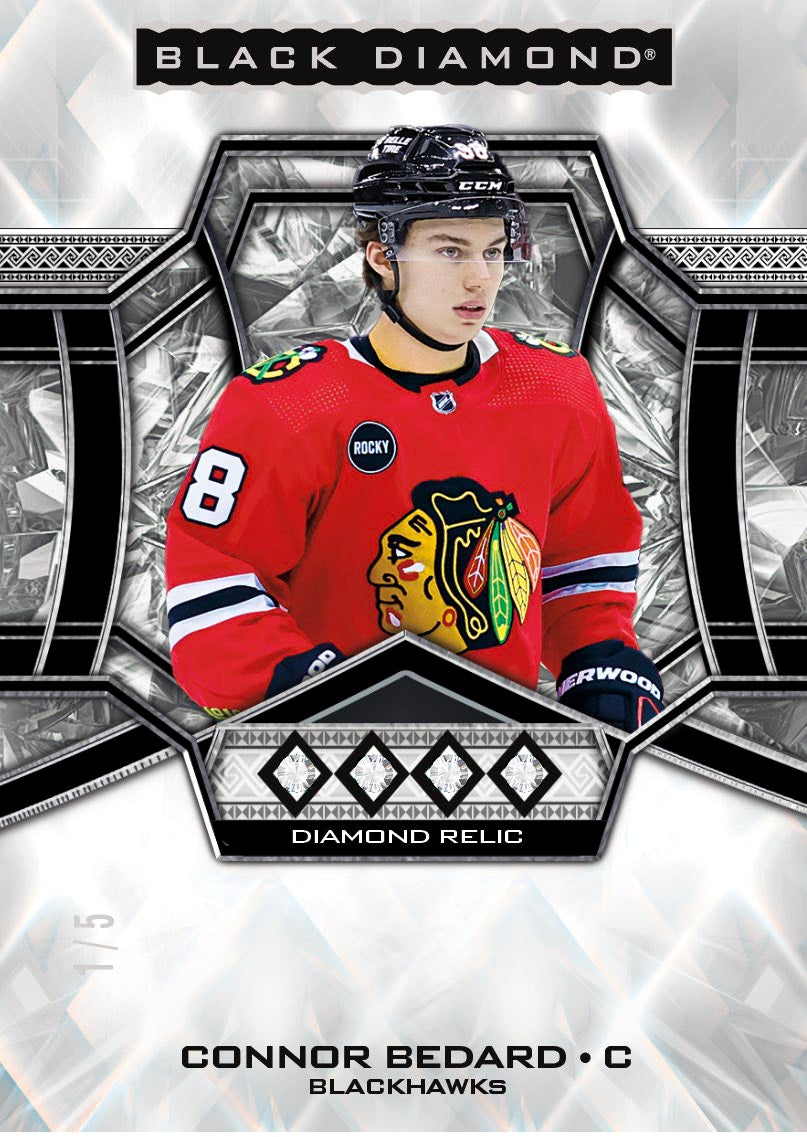 2024-25 Upper Deck Black Diamond Hockey Hobby Box Inner Case (Case of 5 Boxes)(Pre-Order) - Miraj Trading