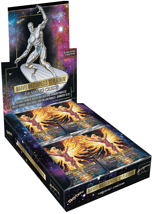 2024 Marvel Masterpieces '92 Platinum Hobby Box (Pre-Order) - Miraj Trading