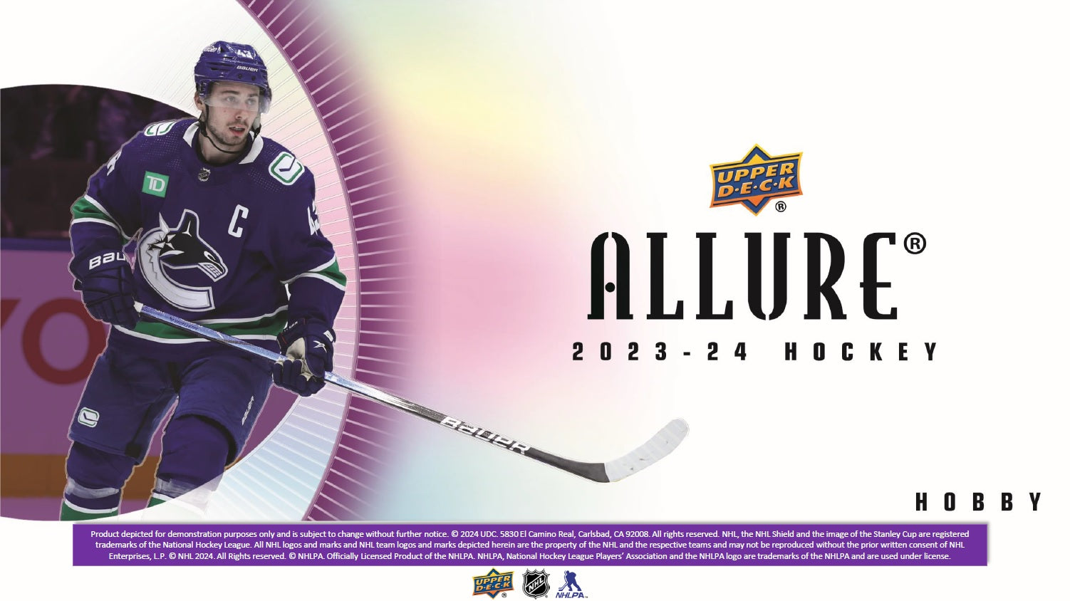 2023-24 Upper Deck Allure Hockey Hobby Box (Pre-Order) - Miraj Trading