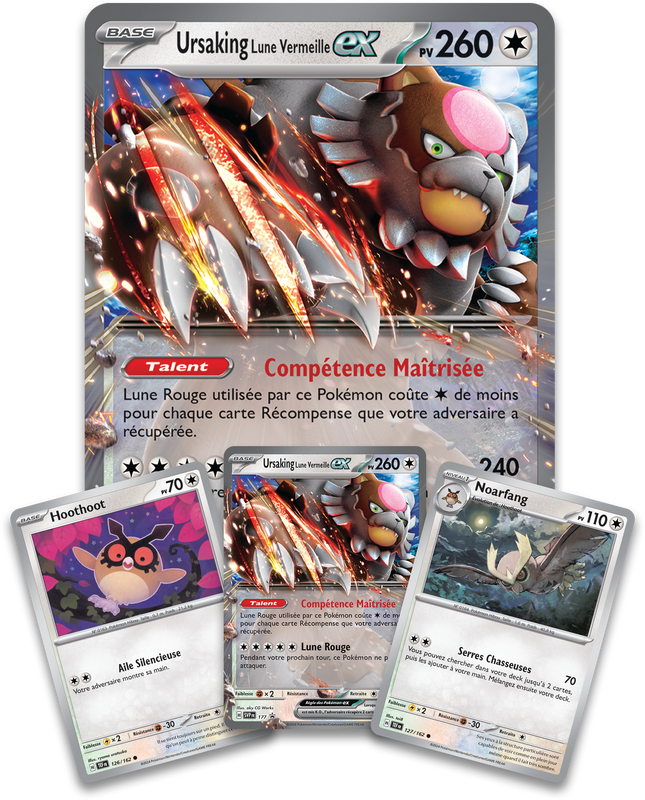 Pokemon Bloodmoon Ursaluna EX Box (French)