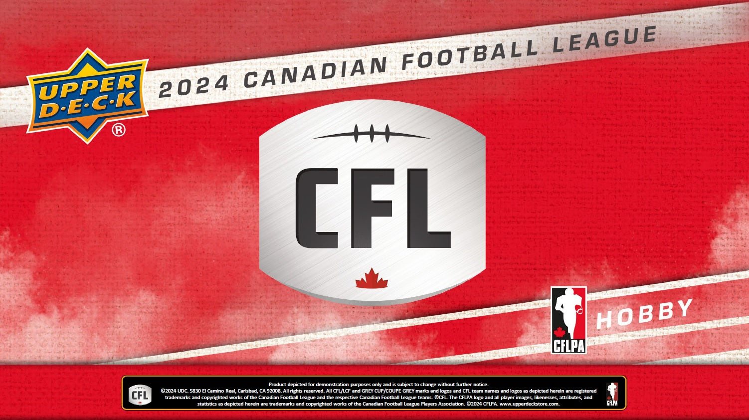 2024 Upper Deck CFL Football Hobby Box (Pre-Order) - Miraj Trading