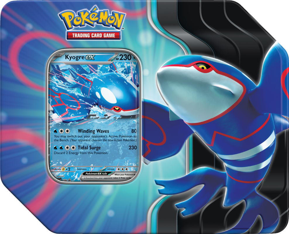 Pokemon Azure Legends Tins (Set of 3)(Pre-Order)