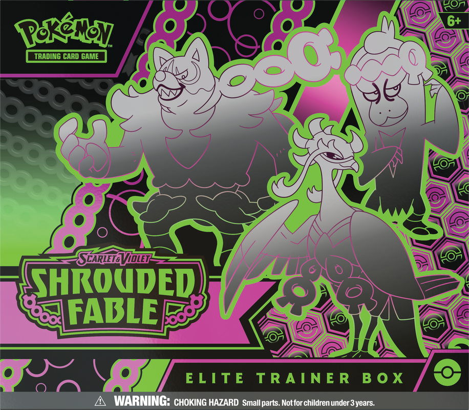Pokemon Scarlet And Violet Shrouded Fable Elite Trainer Box (Pre-Order) - Miraj Trading