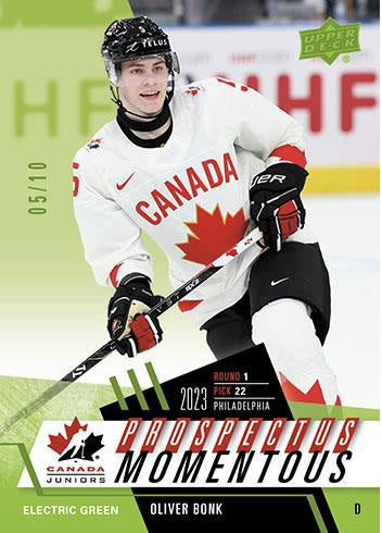 2024 Upper Deck Team Canada Juniors Hockey Hobby Box (Pre-Order) - Miraj Trading