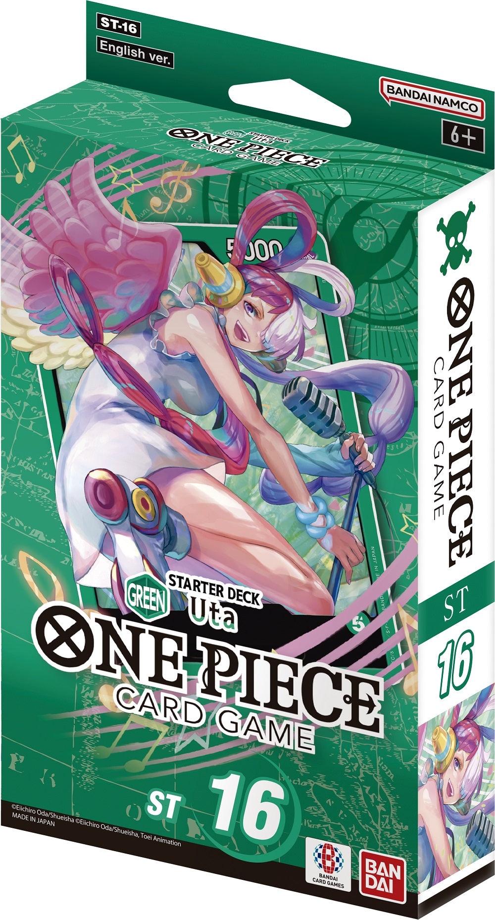 One Piece ST16 Green Uta Starter Deck - Miraj Trading