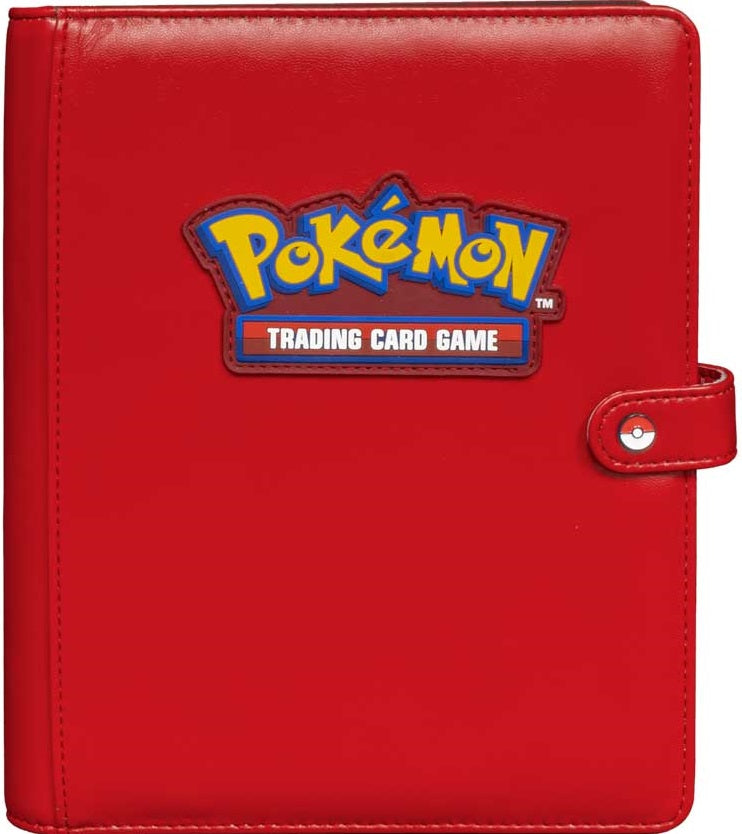 Ultra Pro Pokemon Snap Binder Premium Red (Pre-Order)