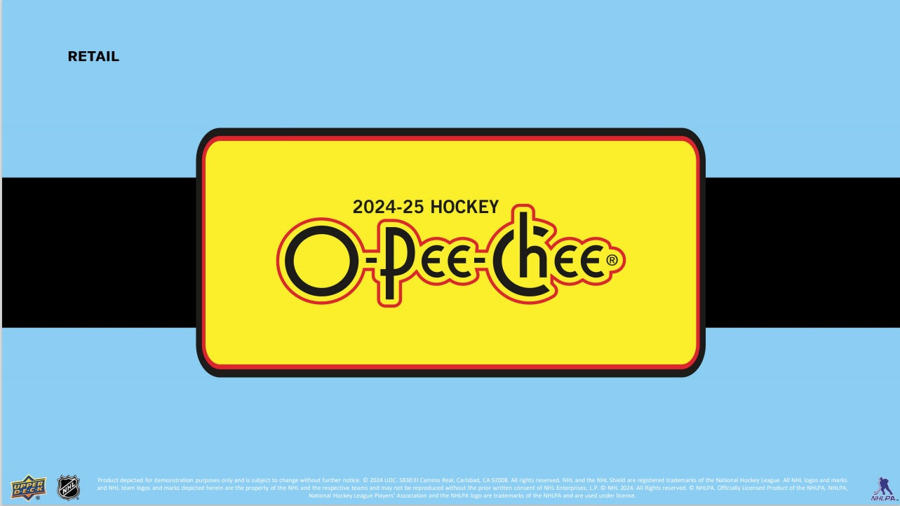 Coffret de hockey O-Pee-Chee Upper Deck 2024-25 (précommande)