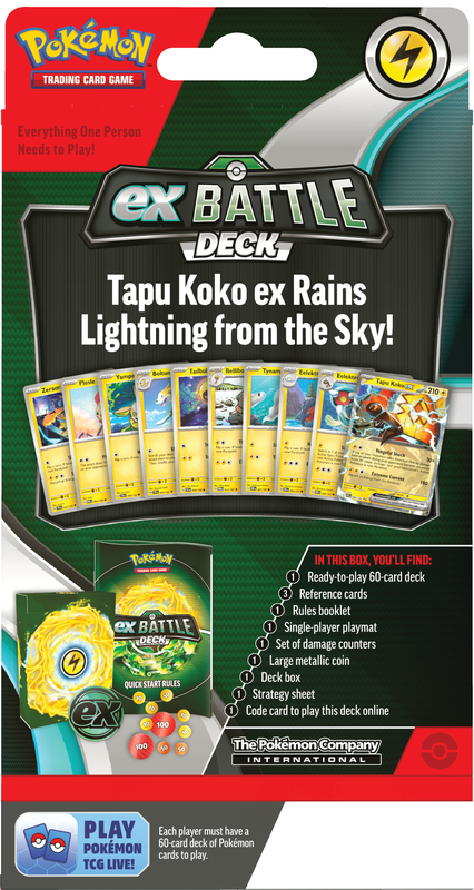 Pokemon Battle Deck Tapu Koko/Iron Leaves EX