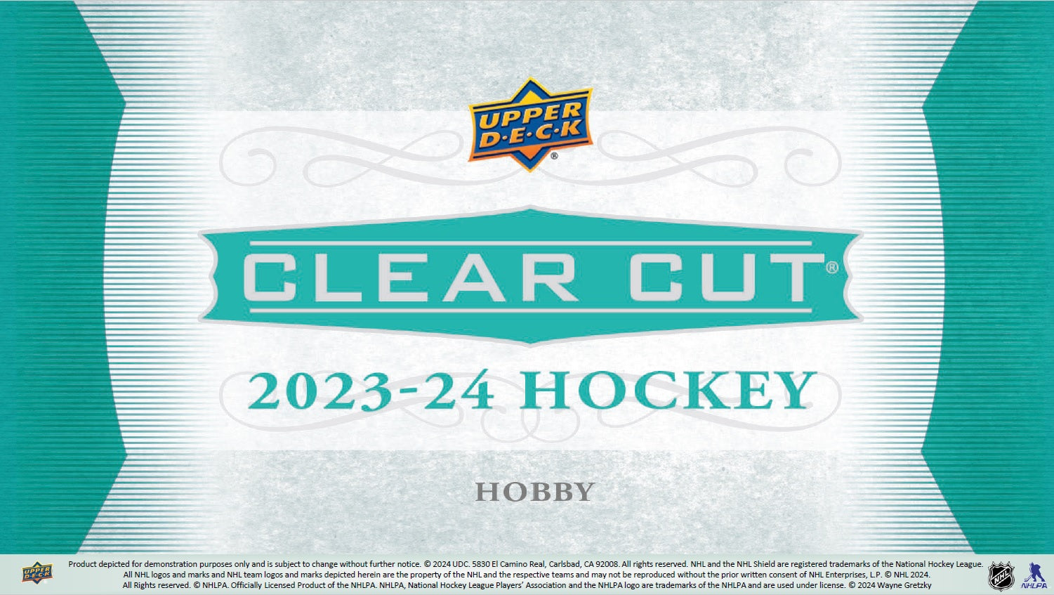 2023-24 Upper Deck Clear Cut Hockey Hobby Master Case (Case of 30 boxes)(Pre-Order) - Miraj Trading