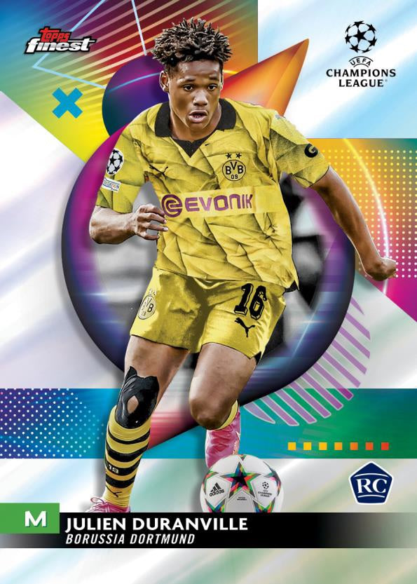 2024 Topps Finest UEFA Club Competition Hobby Box (Pre-Order) - Miraj Trading