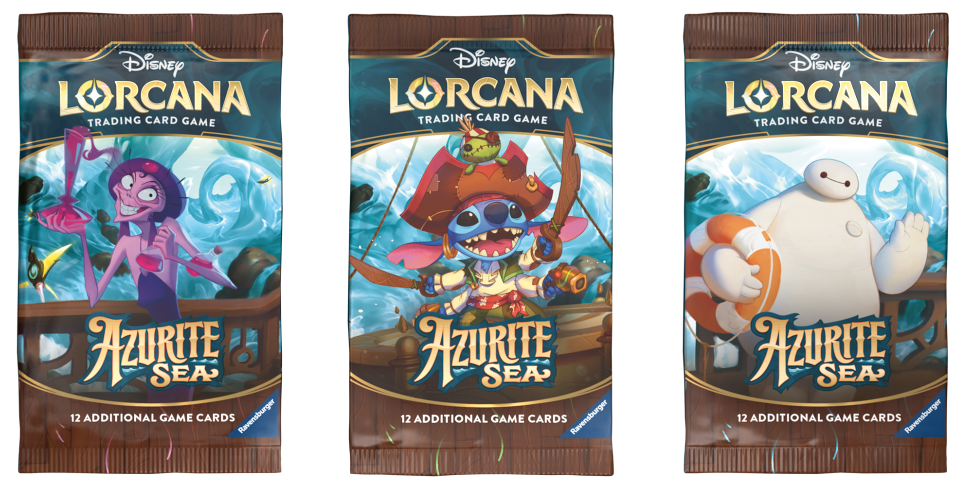 Disney Lorcana Azurite Sea Booster Box (Pre-Order)