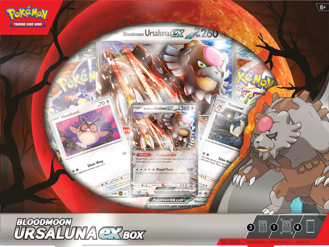 Pokemon Bloodmoon Ursaluna EX Box (Pre-Order)