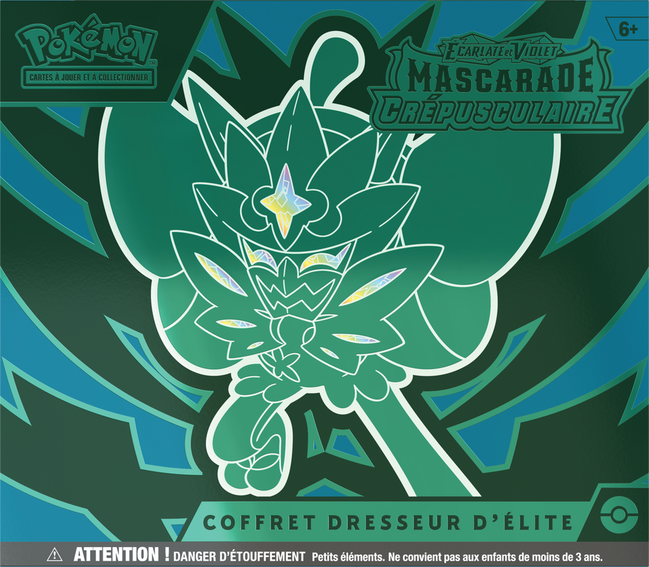 Pokemon Écarlate et Violet Masquerade Crépuscule Elite Trainer Box (French)(Pre-Order) - Miraj Trading