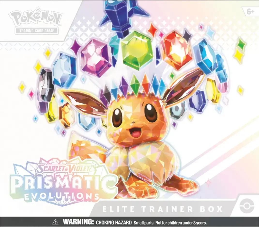 Pokemon Scarlet & Violet Prismatic Evolutions Elite Trainer Box (Pre-Order)