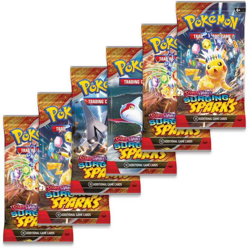 Pokemon Scarlet & Violet Surging Sparks Booster Bundle