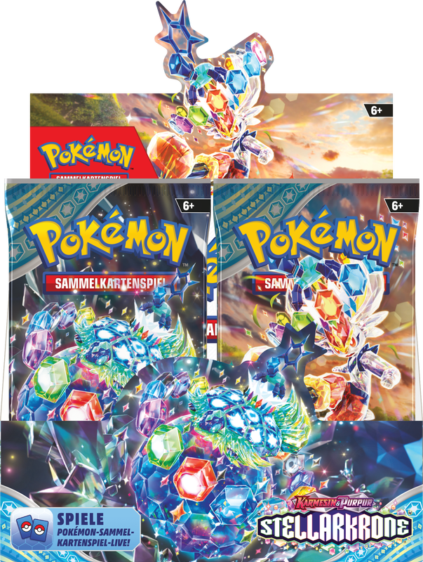 Pokemon Scarlet And Violet Stellar Crown Booster Box (French)