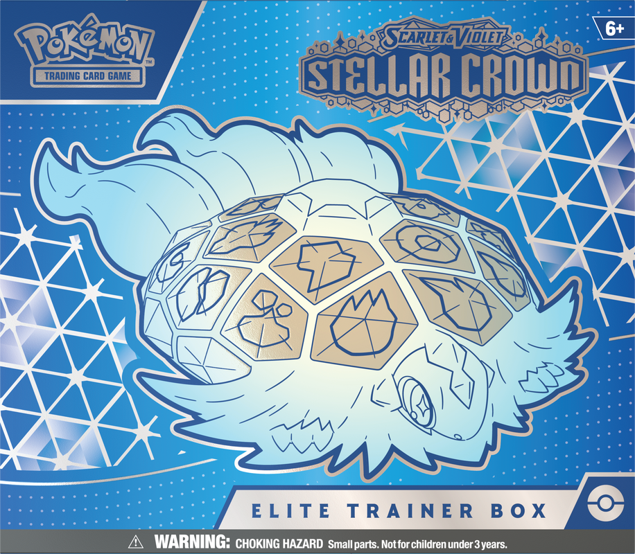 Pokemon Scarlet And Violet Stellar Crown Elite Trainer Box