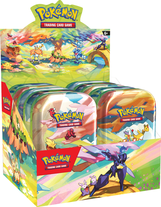 Pokemon Scarlet & Violet Vibrant Paldea Mini Tins Display (Set of 10)(Pre-Order) - Miraj Trading