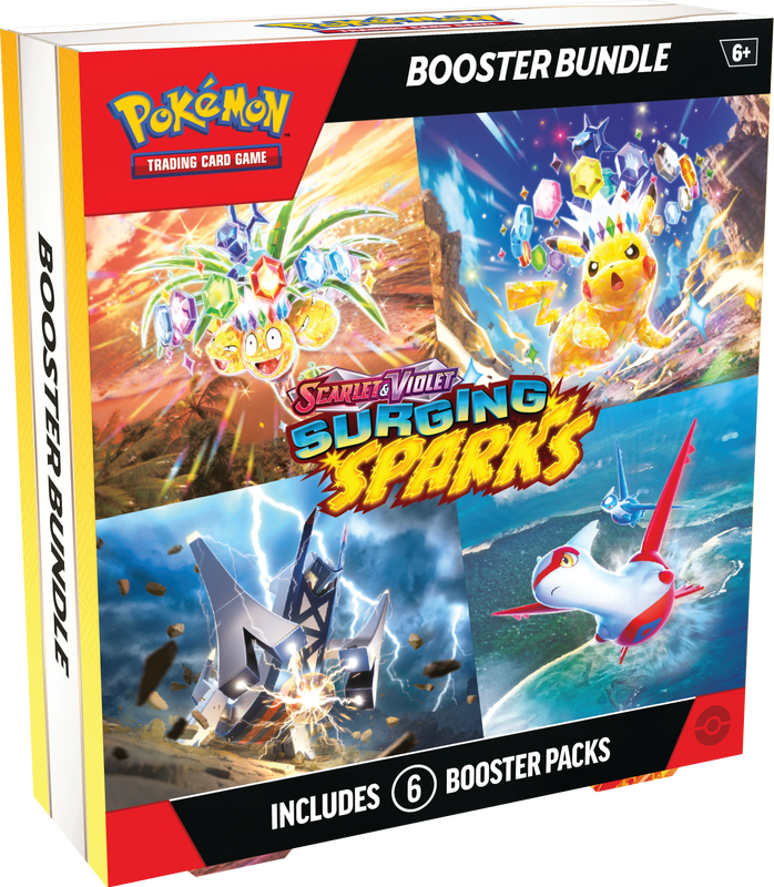 Pokemon Scarlet & Violet Surging Sparks Booster Bundle