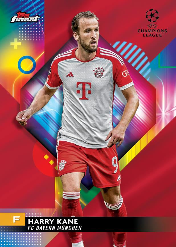 2024 Topps Finest UEFA Club Competition Hobby Box (Pre-Order) - Miraj Trading