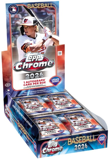 2024 Topps Chrome Update Baseball Hobby Box (Pre-Order)