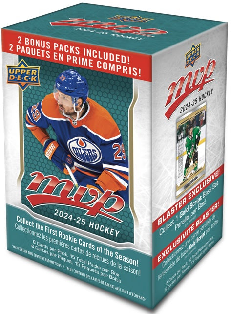 2024-25 Upper Deck MVP Hockey Blaster Box (Case of 20 Boxes) - Miraj Trading