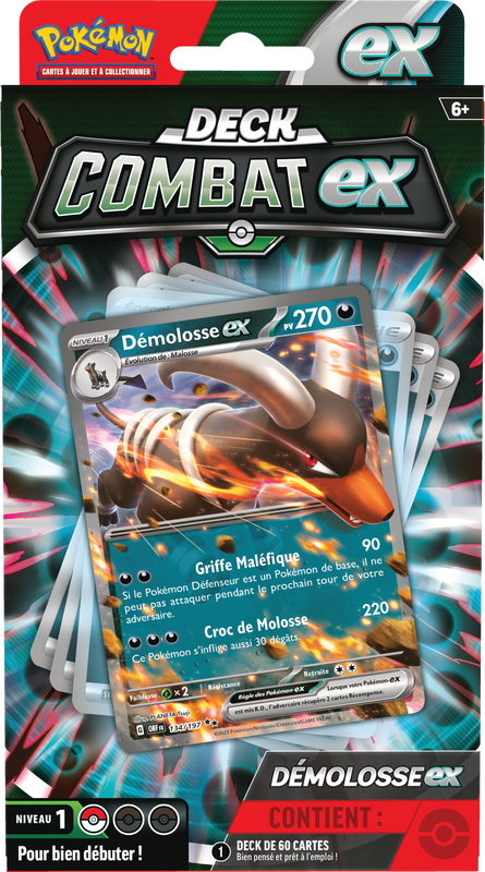 Pokemon Battle Deck Melmetal EX/Houndoom EX (French)