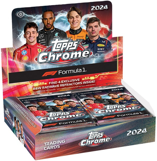 2024 Topps Chrome Formula 1 Lite Hobby Box (Pre-Order) - Miraj Trading