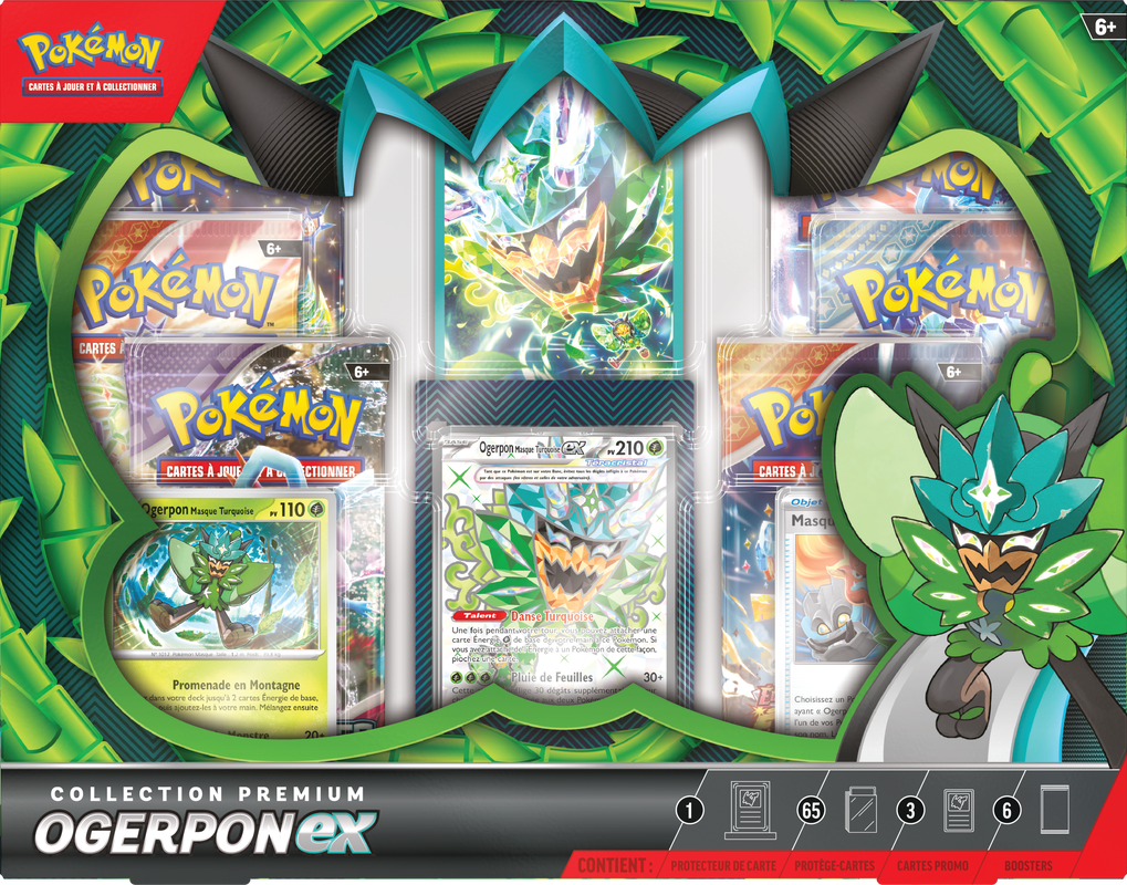 Pokemon Ogerpon EX Premium Collection (French)