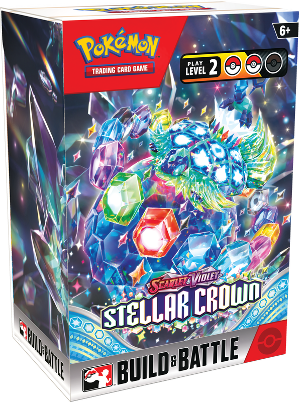 Coffret de construction et de combat Couronne Stellaire Pokémon Écarlate et Violet