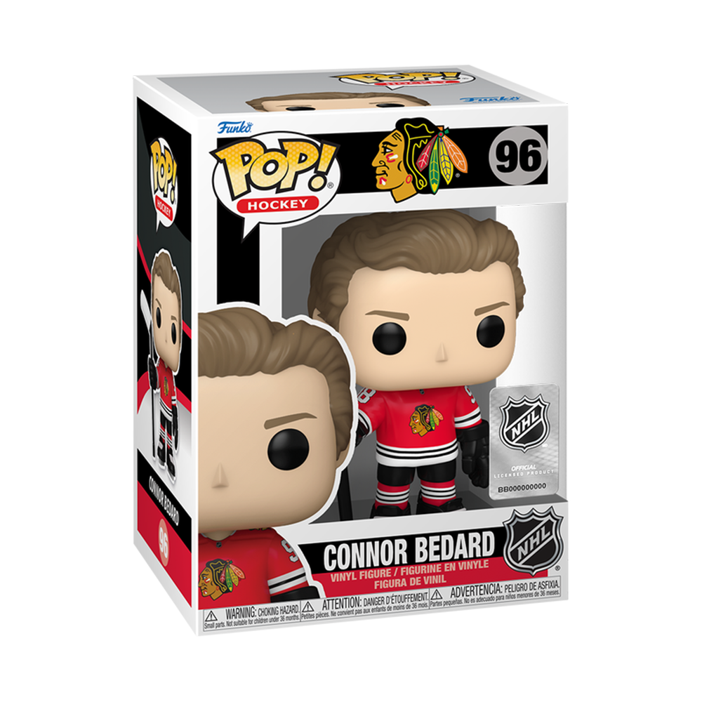 FUNKO POP! NHL Blackhawks Connor Bedard #96