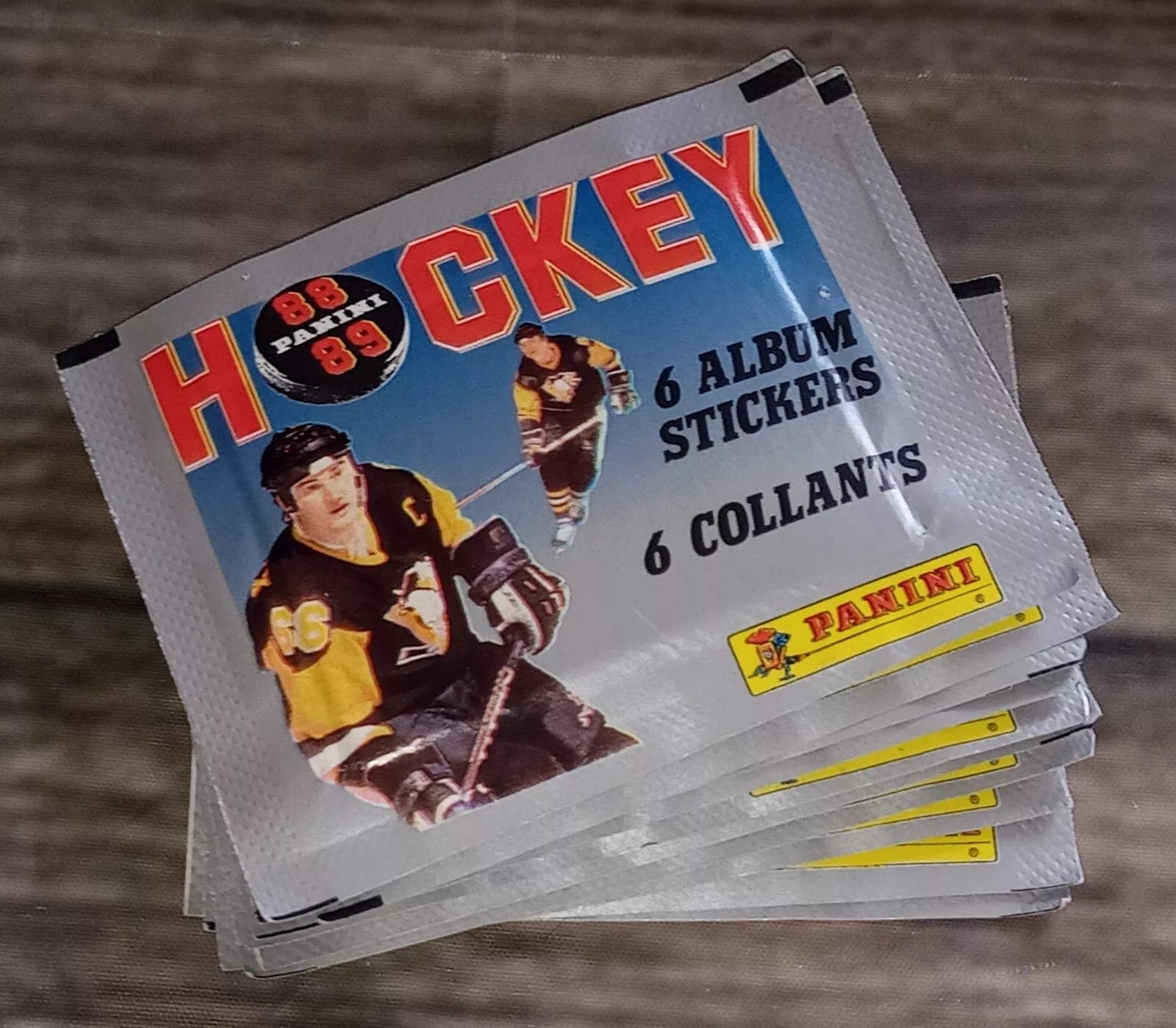 1988-89 Panini NHL Hockey Sticker Pack (Lot of 20 Packs) - Miraj Trading