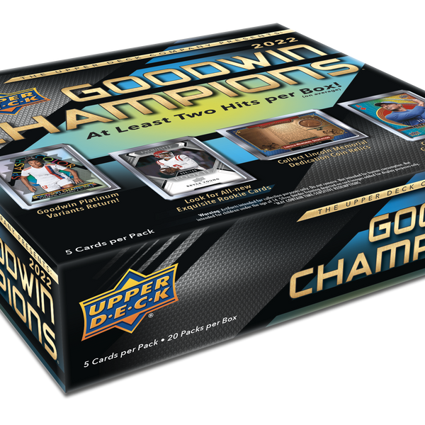 2022 Upper Deck Goodwin Champions Trading Cards ボックス（Box ...