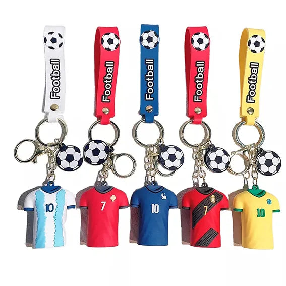 Soccer / European Football Jersey Key Chains | Miraj Trading