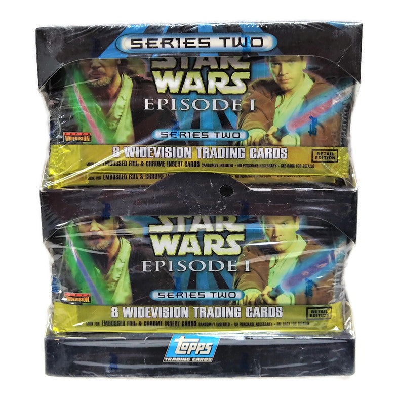 Topps Star Wars Episode 1 WIDEVISION Trading Cards Series 2 Box