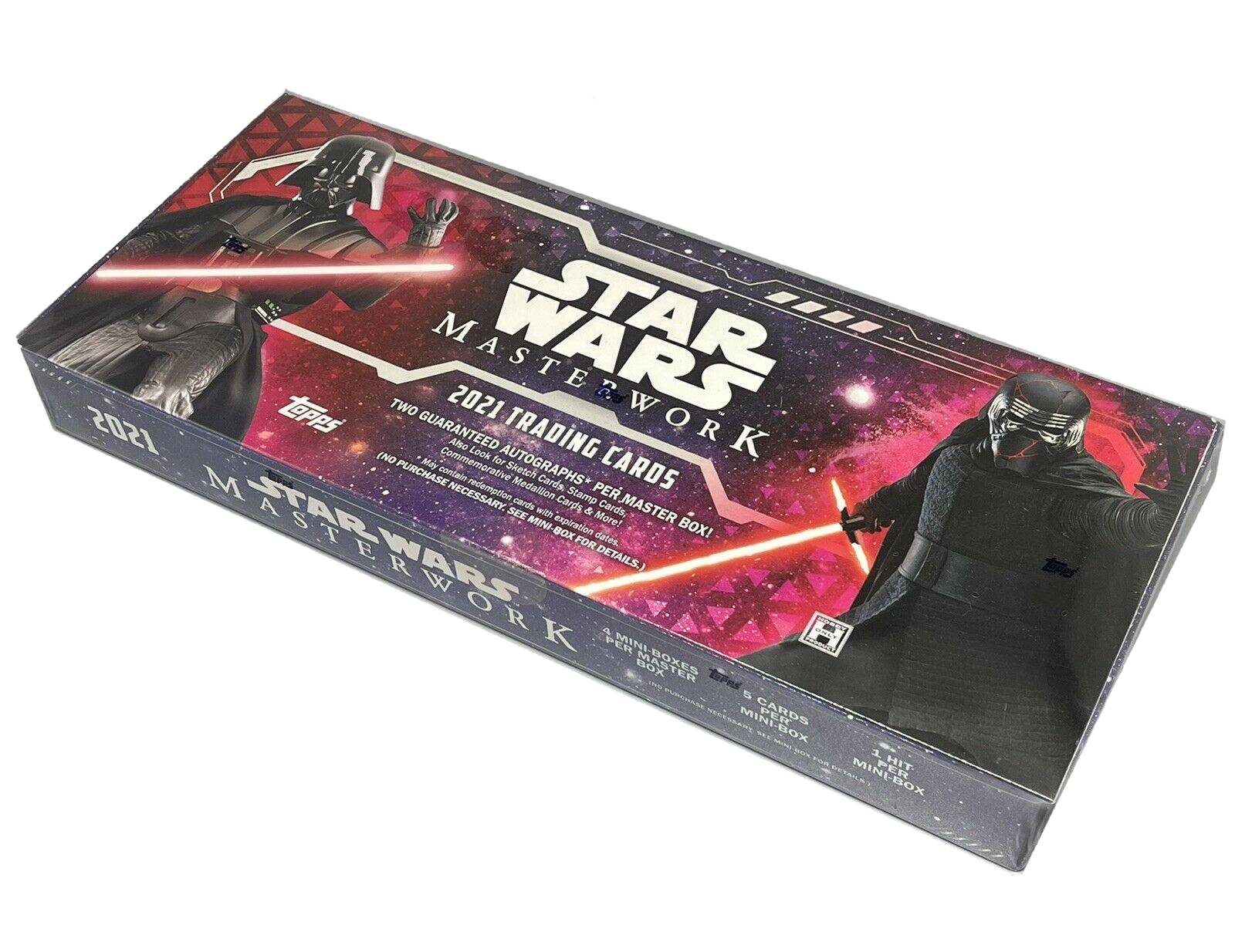 2021 Topps Star Wars Masterwork Hobby Box - Miraj Trading