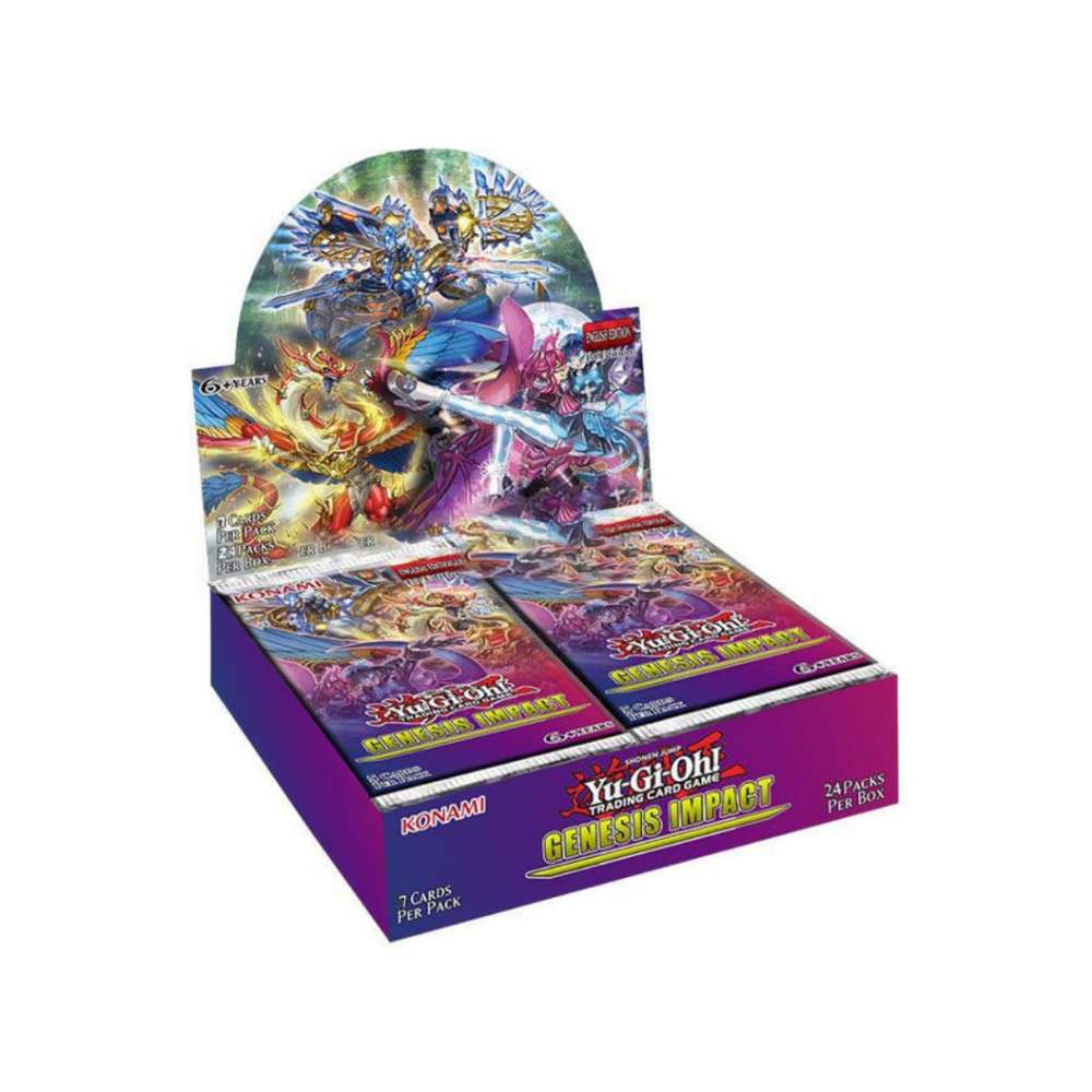 Yu-Gi-Oh! Genesis Impact Booster Box 1st Edition shops By Konami